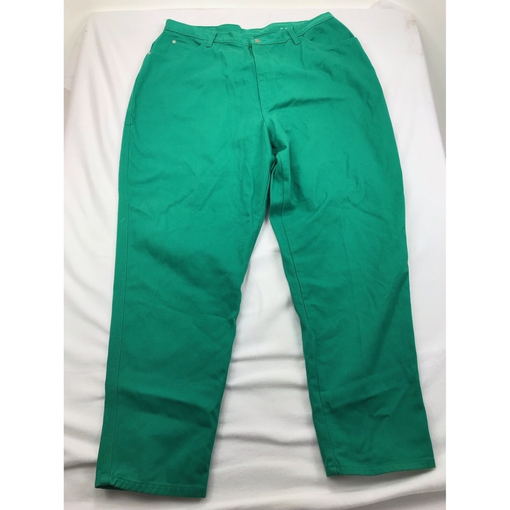 PS Gitano Green Mom Jeans Size 24W Plus‎ Size NWT Vintage